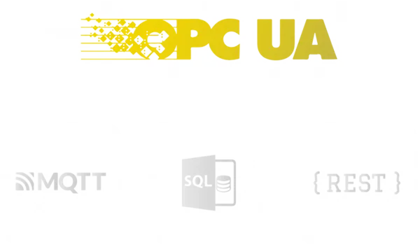 Interoperabilidad OPC UA, SQL, REST y MQTT